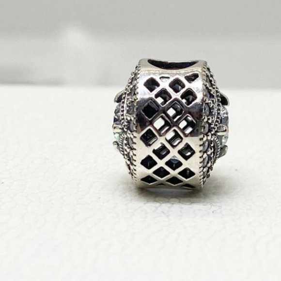 Pandora Sterling Silver Vintage Allure Charm - Picture 2 of 4